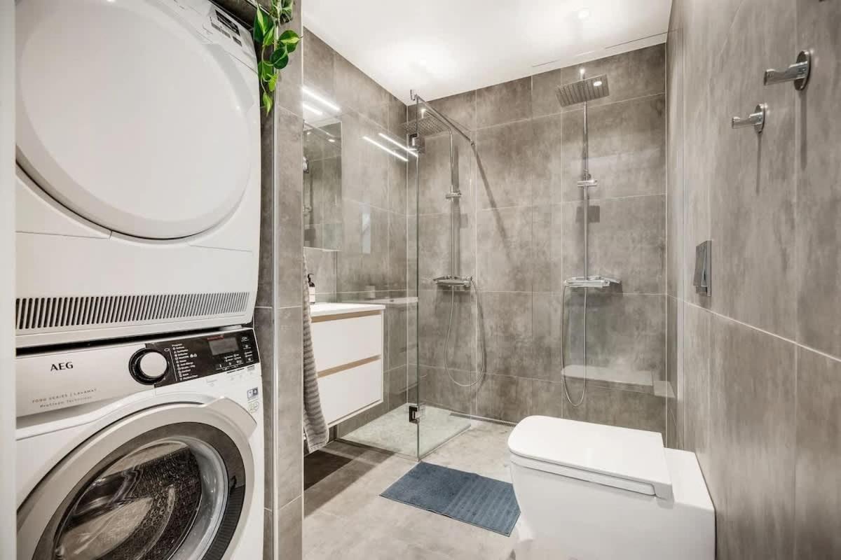 Dinbnb Appartments L Modern And Fully Equipped L 500 Meters From Torget برغن المظهر الخارجي الصورة